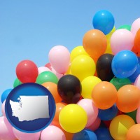 washington colorful balloons