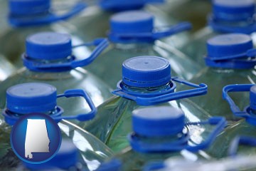 bottled water - with Alabama icon