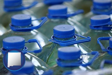 bottled water - with New Mexico icon