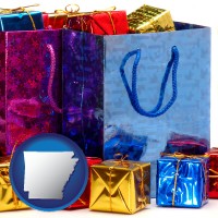 arkansas gift bags and boxes