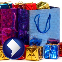 washington-dc gift bags and boxes