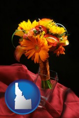 idaho a bridal flower bouquet