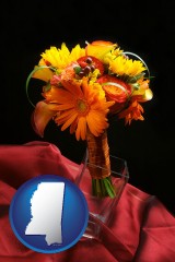 mississippi a bridal flower bouquet