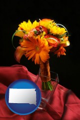 south-dakota a bridal flower bouquet