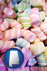 alabama colorful candies