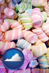 virginia colorful candies
