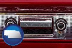 nebraska a vintage car radio