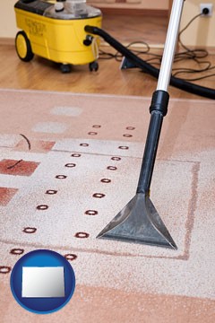 professional carpet cleaning equipment - with Colorado icon