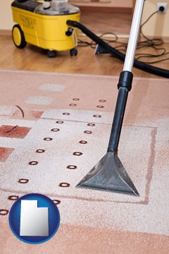professional carpet cleaning equipment - with Utah icon