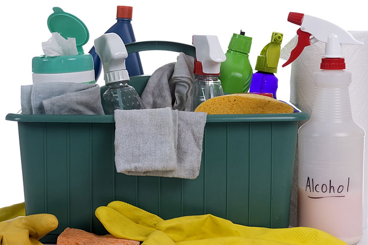 cleaning supplies (large image)
