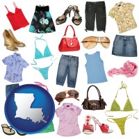 louisiana female clothing and accessories