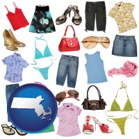 massachusetts female clothing and accessories