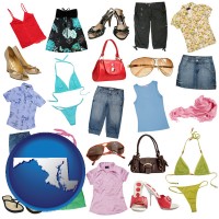 maryland female clothing and accessories