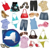 new-york female clothing and accessories