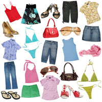 female clothing and accessories
