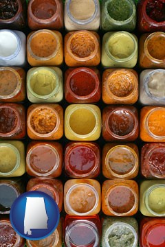 sauces - with Alabama icon