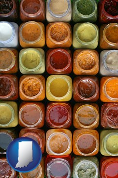 sauces - with Indiana icon