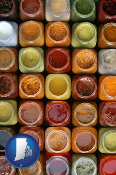 sauces - with Rhode Island icon