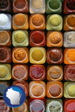 sauces - with Wisconsin icon