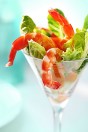a shrimp cocktail