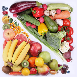 fruits and vegetables