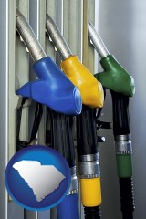 south-carolina gasoline pumps