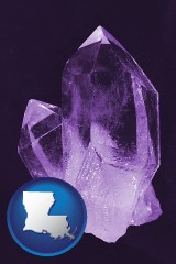 louisiana an amethyst gemstone