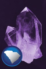 south-carolina an amethyst gemstone