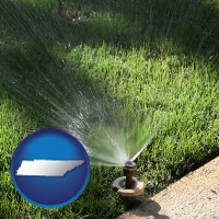 tennessee a directional lawn sprinkler