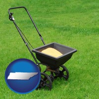 tennessee a lawn fertilizer spreader