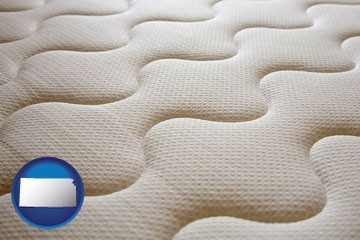 a mattress surface - with Kansas icon