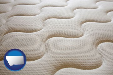 a mattress surface - with Montana icon