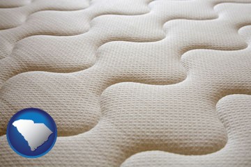 a mattress surface - with South Carolina icon