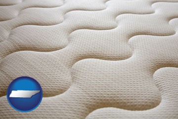 a mattress surface - with Tennessee icon
