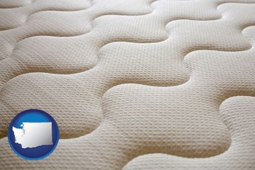 a mattress surface - with Washington icon