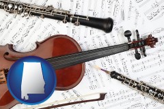 alabama classical musical instruments