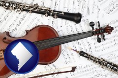 washington-dc classical musical instruments