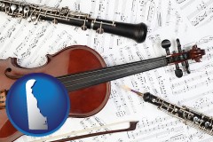 delaware classical musical instruments