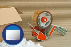 colorado packaging and shipping supplies: boxes, peanuts, and tape