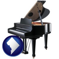 washington-dc a grand piano