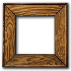 a wooden picture frame