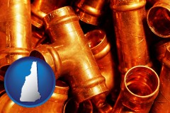 new-hampshire copper tee pipe connectors