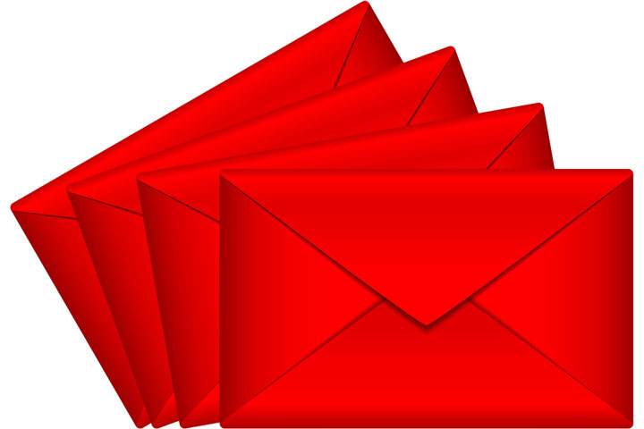 four red envelopes (large image)