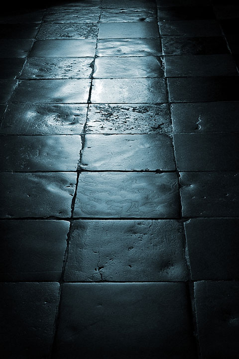 an old tile floor (large image)