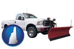 new-hampshire a pickup truck snowplow accessory