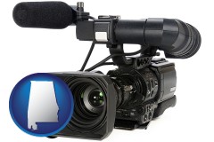 alabama a professional-grade video camera