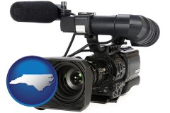 north-carolina a professional-grade video camera