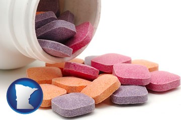 chewable vitamins - with Minnesota icon