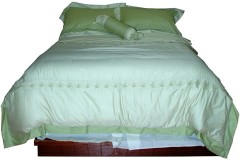 a hard-sided waterbed