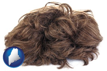 a wig - with Maine icon